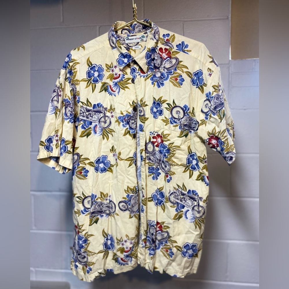 Robert Stock Hawaiian Button Down